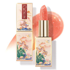 CATKIN Lip Balm Color Tinted Shimmer Lipstick Ultra Hydrating Lip Moistrurizer Lip Care with Vitamin E Nourishing For Cracked & Dry Lips 0.12 oz