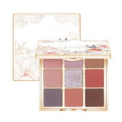 Catkin Eyeshadow Palettes 9 Blendable Shades Smooth Long Lasting Eyeshadow Matte and Glitter Eye Makeup Highly Pigmented Makeup Palettes