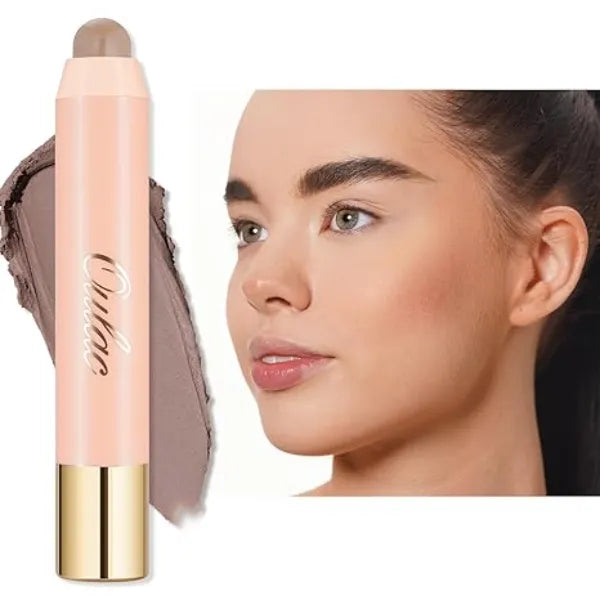 Oulac Contour Stick Makeup, Multi-use Cream Contour Stick, No Caking or Dragging, Matte Finish