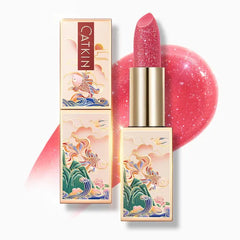 CATKIN Lip Balm Color Tinted Shimmer Lipstick Ultra Hydrating Lip Moistrurizer Lip Care with Vitamin E Nourishing For Cracked & Dry Lips 0.12 oz