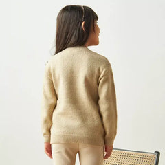 Max fashion Cat Applique Sweater