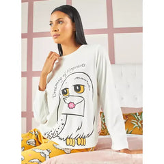 MAX FASHION Harry Potter Print Pyjama Set-Multicolour