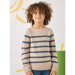 Striped Sweater Brown