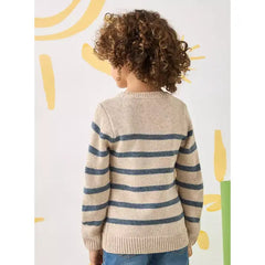 Striped Sweater Brown