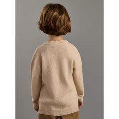Embroidered Sweater Brown