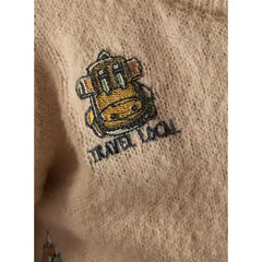 Embroidered Sweater Brown