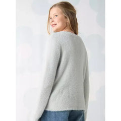 Textured Sweater Gray