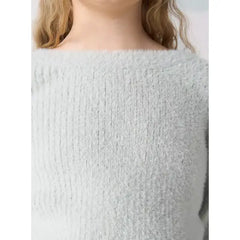 Textured Sweater Gray