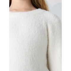 Textured Sweater White