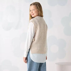 Max fashion Textured Twofer Top Pink