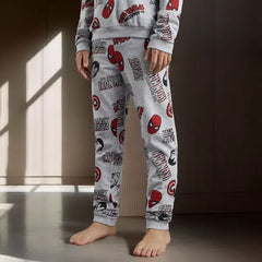 Max fashion All-Over Marvel Print Pyjama Set gray