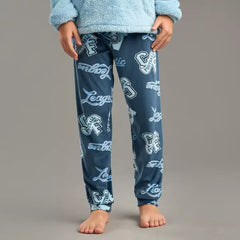 Max fashion Athletic League Print Pyjama Set blue