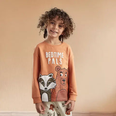 Max fashion Animal Print Pyjama Set multicolour