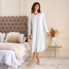 Max fashion All-Over Paisley Print Night Dress cream