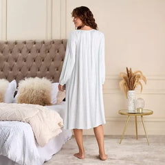 Max fashion All-Over Paisley Print Night Dress cream