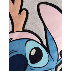 Stitch Print Pyjama Set-Gray