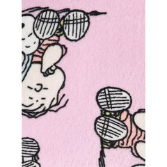 MAX FASHION All-Over Snoopy Print Pyjama Set-Pink