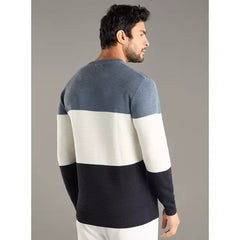 Panelled Ottoman Sweater Multicolour