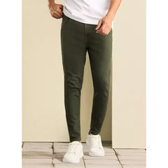 MAX FASHION Carrot Fit Jeans-Green