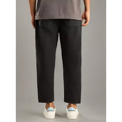 MAX FASHION Slouchy Fit Jeans-Black