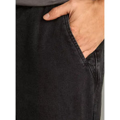 MAX FASHION Slouchy Fit Jeans-Black