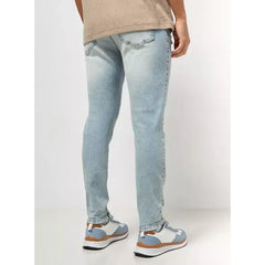 MAX FASHION Carrot Fit Mid-Rise Jeans-Blue