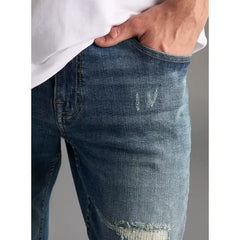 MAX FASHION Carrot Fit Jeans-Blue