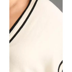 Plain Cardigan white