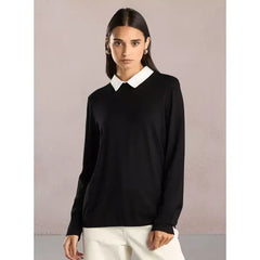 Twofer Sweater Black