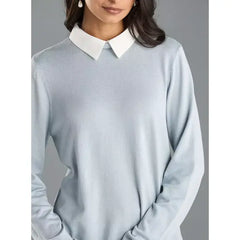 Twofer Sweater Blue