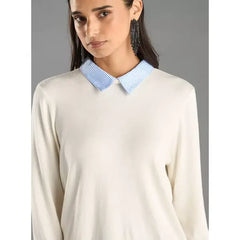 Twofer Sweater White