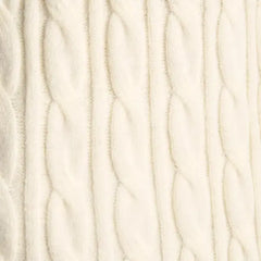 Textured Polo Sweater Dress White