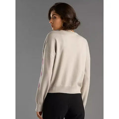 Stitch Print Sweater
