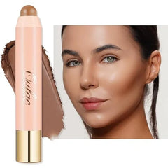 Oulac Contour Stick Makeup, Multi-use Cream Contour Stick, No Caking or Dragging, Matte Finish