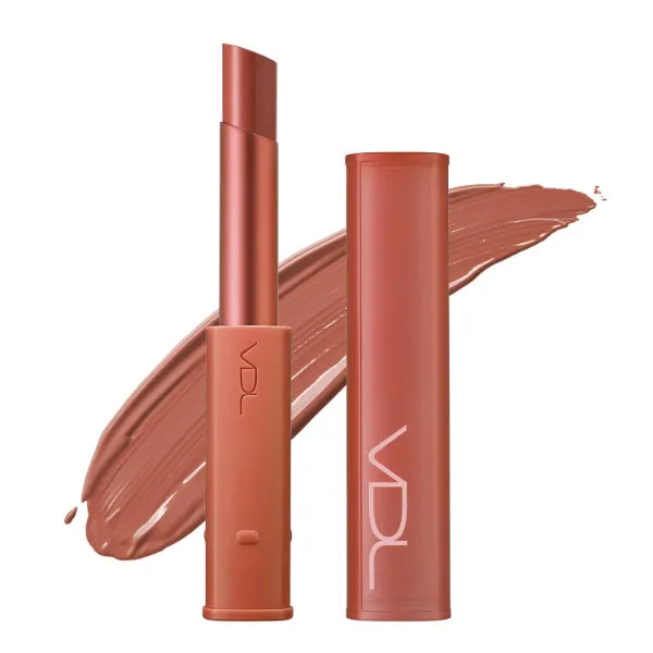 VDL Lip Stain Series – Comfort Slip Matte & Melted Shine Glossy Lipsticks | Long-Lasting Vibrant Korean Lip Color (0.09 oz)