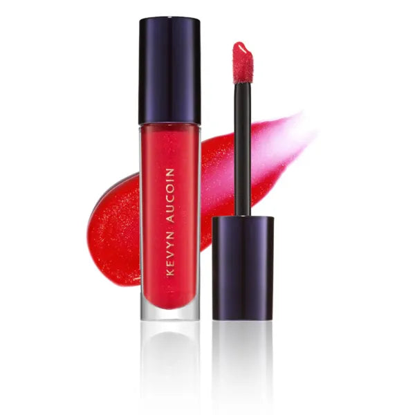 Kevyn Aucoin Celestial Lip Gloss, Precision Makeup Artist Applicator, Hydrating, non-stick formula. Multi-dimensional, 3D plumping effect