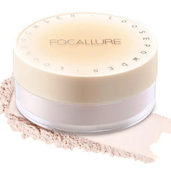 FOCALLURE Loose Setting Powder,Long Lasting Oil Control Face Powder,Lightweight Face Finishing Powder, Shimmer and Skin-Smoothing Makeup Powder