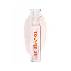Tower 28 ShineOn Lip Gloss Jelly - Hydrating Tinted Lip Balm + Milky Gloss for Sensitive Lips - Non-Sticky + High-Shine Jelly Formula with Nourishing Oil Blend