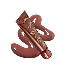 fwee Glowy Smoothie Tinted Lip Balm ACAI VANILLA Hydrating Glossy Balm, Instant Shine & Moisture Lip Serum, Sheer Tinted, PDRN, Glowy Finish, Long lasting lip care