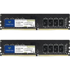 Timetec 32GB KIT (2x16GB) DDR4 2666MHz (PC4-2666V) PC4-21300 UDIMM Desktop RAM –CL19 DIMM Memory