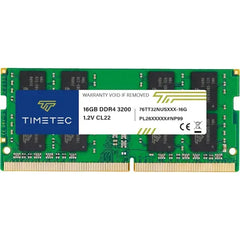 Timetec Premium 16GB DDR4 3200MHz (PC4-3200AA) PC4-25600 SODIMM Laptop RAM – 260-Pin 1.2V CL22 Memory Module for Laptop, Notebook, Mini PC, All-in-One