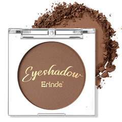 Erinde Eye Shadow, Matte Single Eyeshadow Pressed Powder Eyeshadow Makeup, Matte Shade Eyelid Color Eye Makeup for Women, High Pigment, Long Wear, Waterproof,