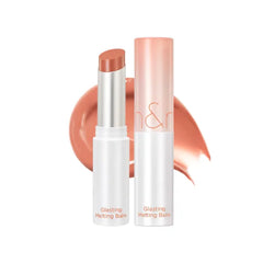 rom&nd GLASTING MELTING BALM, Hydrating Tinted Lip Balm, Long-Lasting, Lightweight & Buildable Shine, Non-Sticky, Vegan K-Beauty Formula