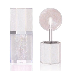DEAR DAHLIA Paradise Sparkle Lip Glaze – High-Shine Vegan Lip Gloss with Glitter, Cooling Plump & Hydrating Finish