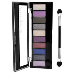 Palladio Eyeland Vibes, Escape to the Tropics, 10 Count Eyeshadow Palette, 5 Curated Palettes, Seductive Nudes to Vibrant Hues, Complimentary Shades, Day and Night Looks, Rich Pigment