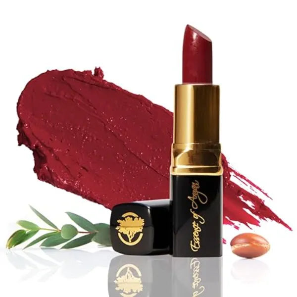 Essence Of Argan Deep Moisturizing Lipsticks with Organic Argan Oil, Shea Butter, Jojoba Oil & Aloe Vera Hydrating Lip Care, Precious colours