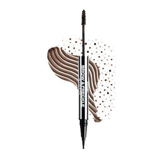 Sacheu Brow & Freckle STAY-N Tinted Eyebrow Gel & Faux Freckle Pen — 2-in-1 Longwear Water Resistant Brows Tint, Cruelty-Free & Vegan