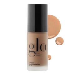 Glo Skin Beauty Luminous Liquid Mineral Foundation SPF 18 – Sheer to Medium Coverage, Dewy Finish, Improves Skin Tone (Multiple Shades)
