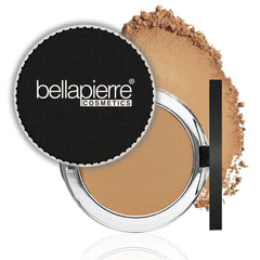 Bellapierre Compact Mineral Foundation SPF 15 – Pressed Powder Foundation, Concealer, Finishing & Setting Powder, On-the-Go Compact, Lightweight, Talc-Free, Non-Toxic – 0.35 oz