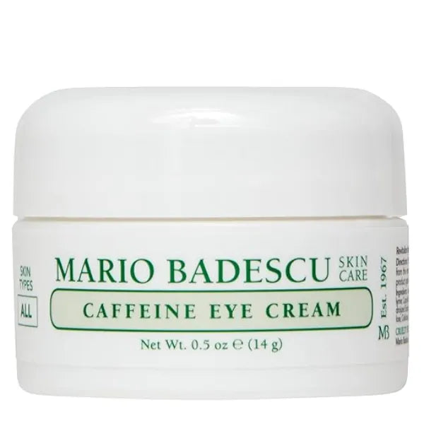Mario Badescu Eye Cream for Dark Circles and Puffiness – Hyaluronic, Caffeine or Glycolic – Hydrating, Firming and Anti Aging Overnight Under Eye Care Treatment for Fine Lines and Wrinkles